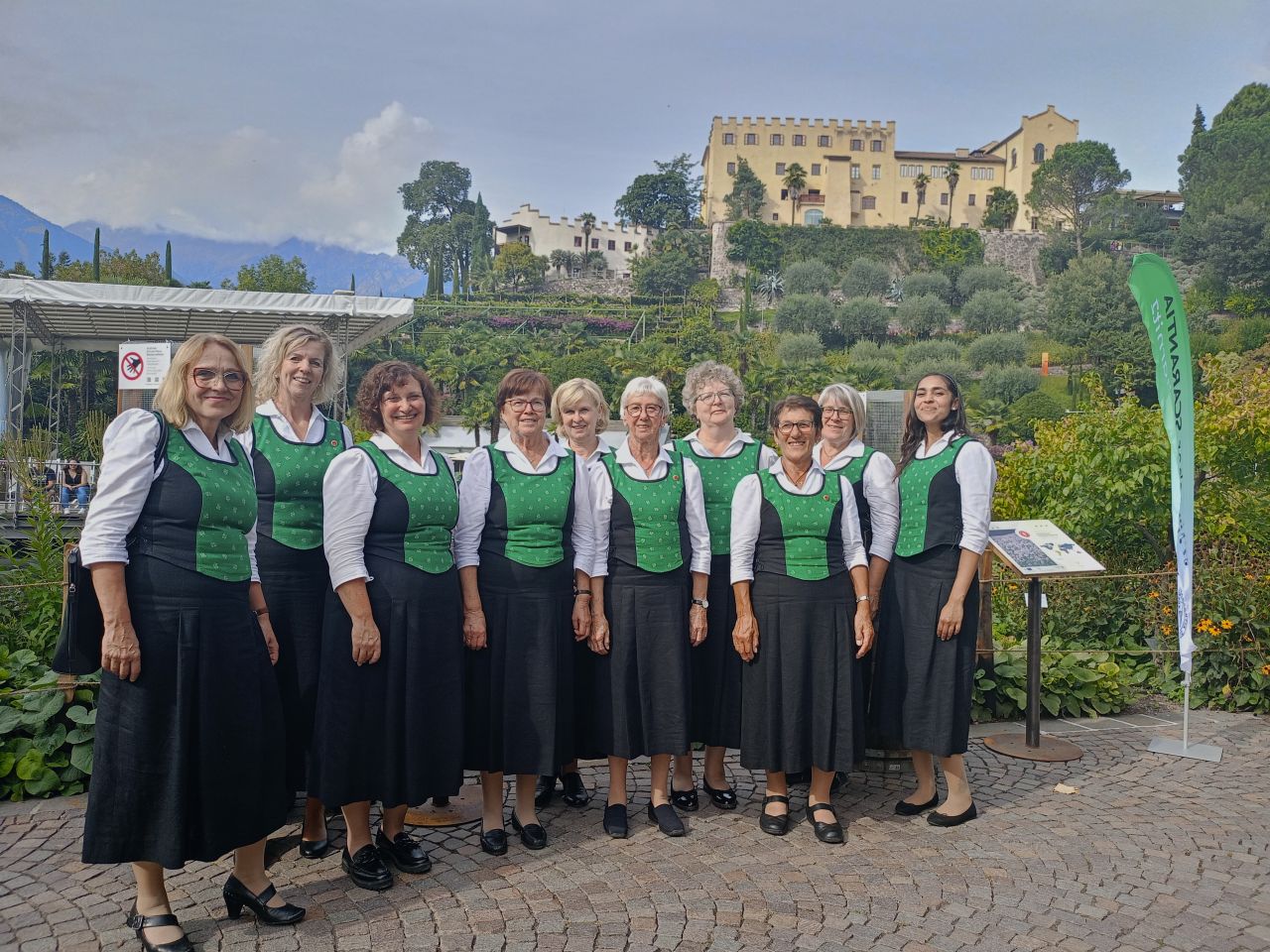 Chöre Schloss Trauttmansdorff/Meran