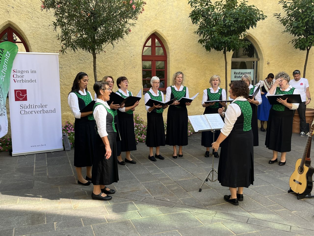 Chortreffen Schloss Trauttmansdorff/Meran