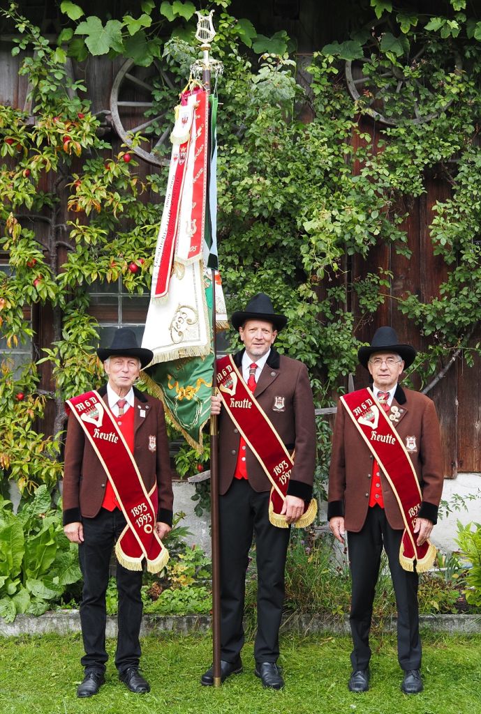 Unsere Fahnenabordnung