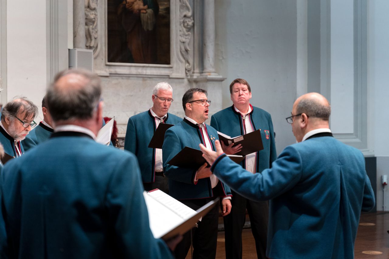 "Die zwölf Räuber" Solist Herbert Walch