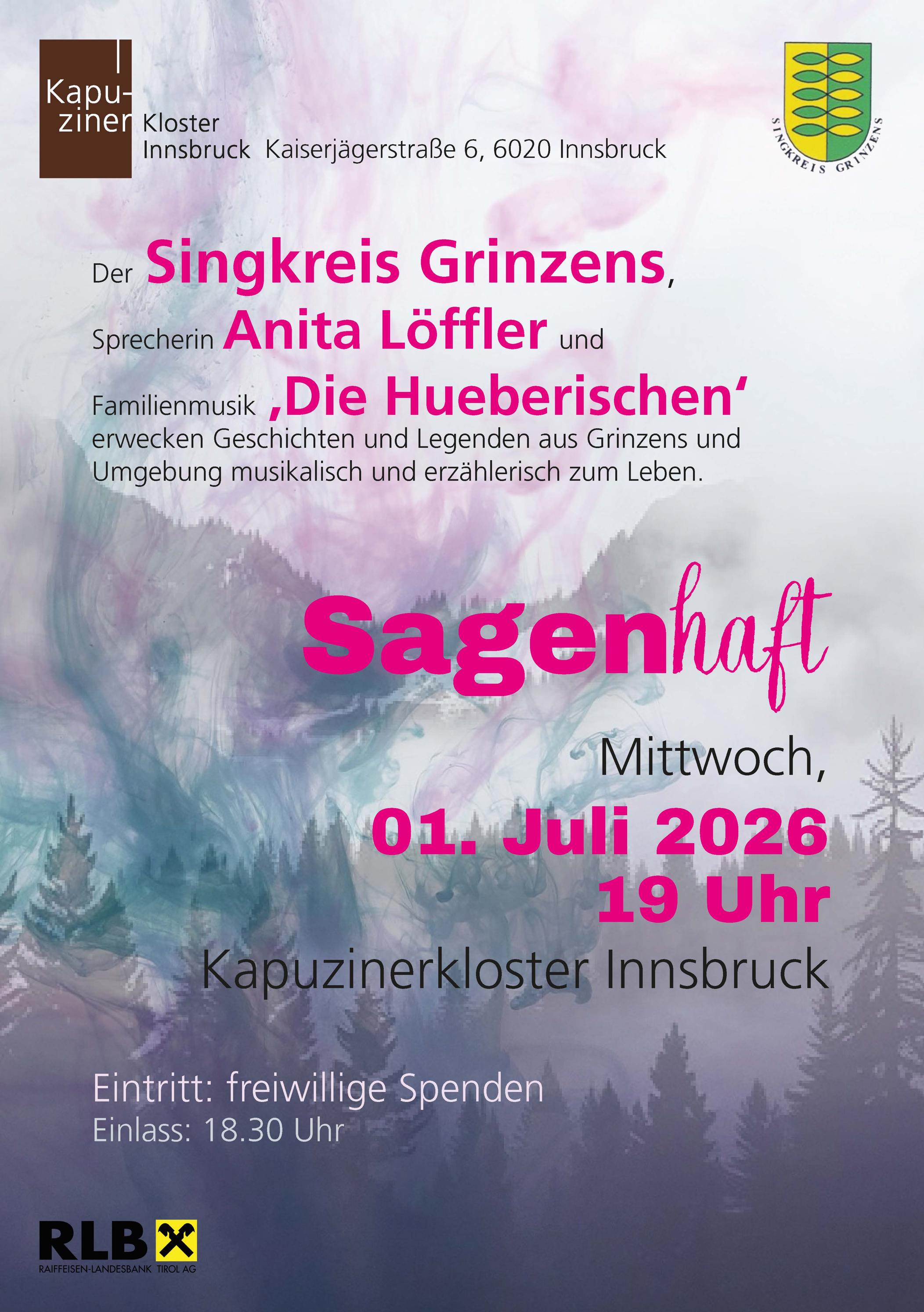 Ein geheimnisvoller Abend mit Sagen, Liedern und Musik