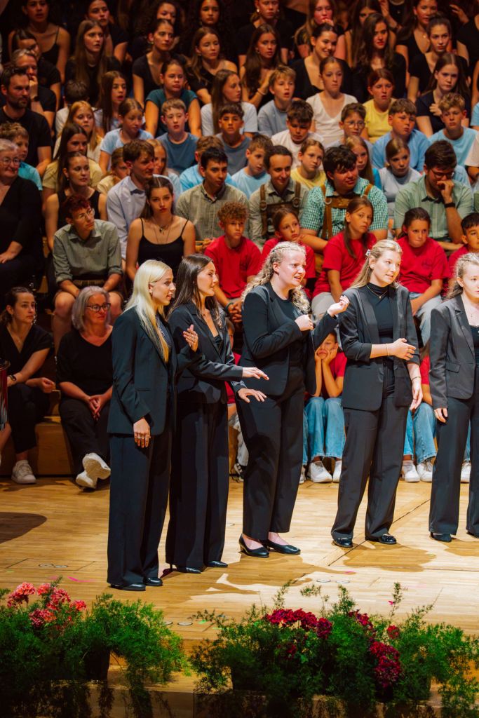 Beim Bundesjugendsingen 2026 in Linz