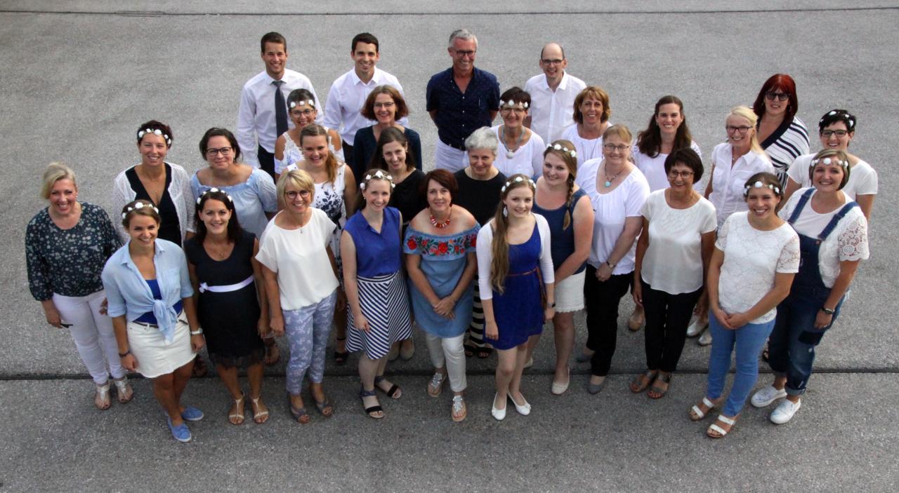 Gruppenfoto des Chor Cantiamo