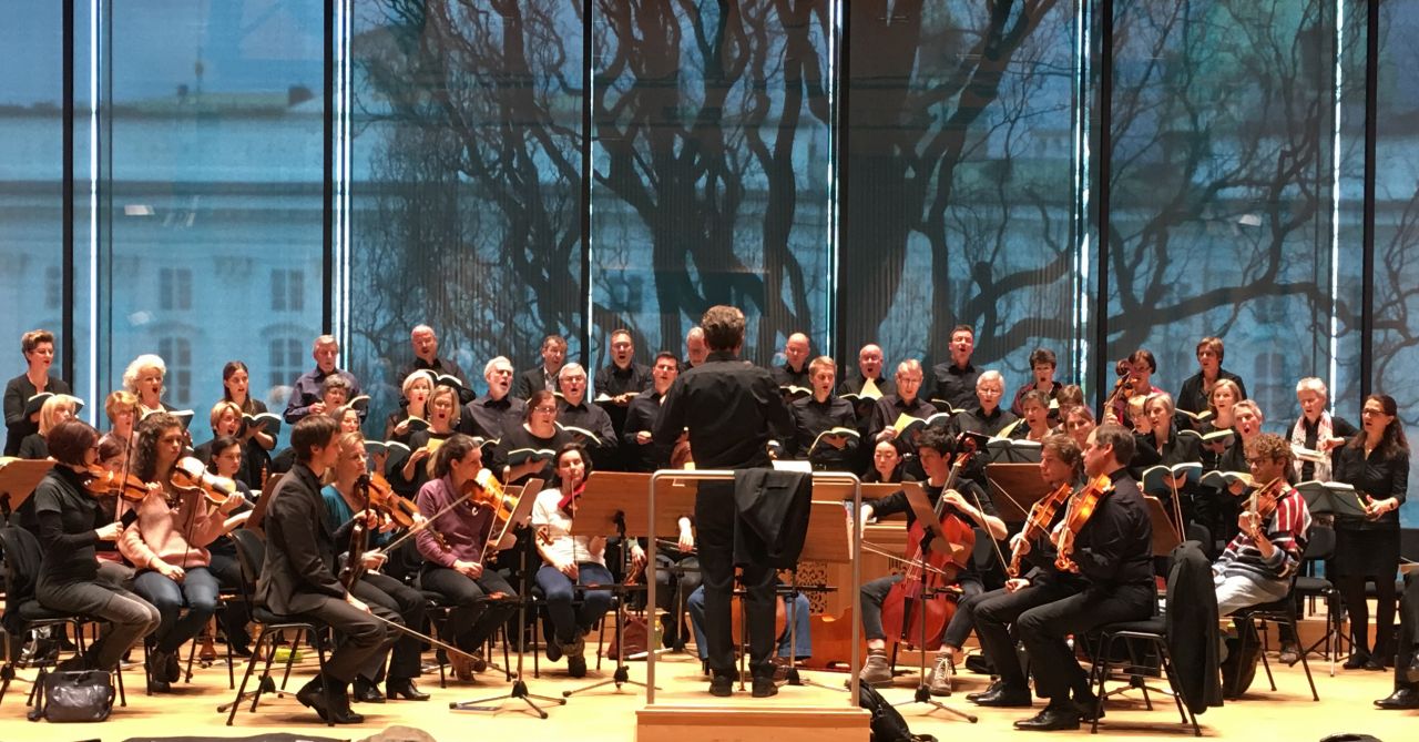 Tiroler Motettenchor bei der Johannespassion im Haus der Musik