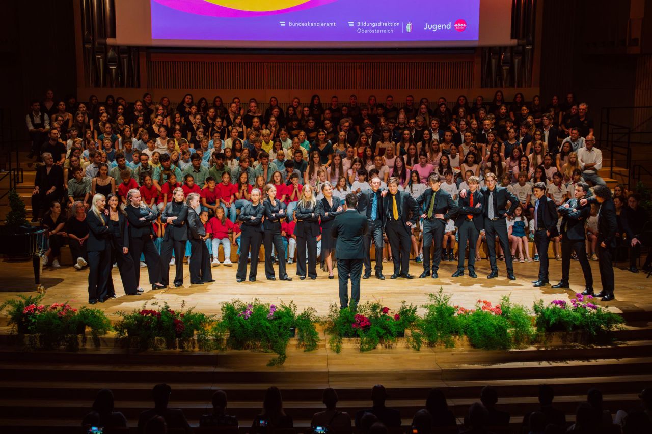 Beim Bundesjugendsingen 2026 in Linz