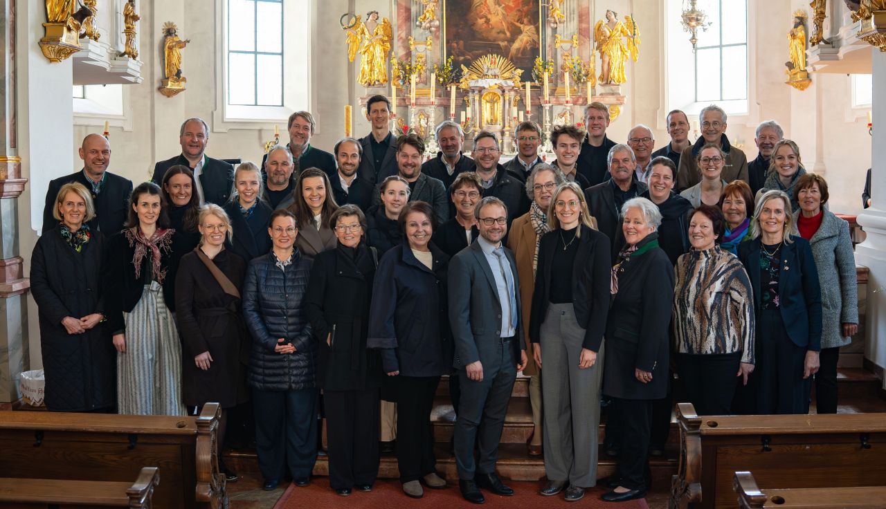 Gruppenfoto Kirchenchor Fieberbrunn (c) Leo Waltl