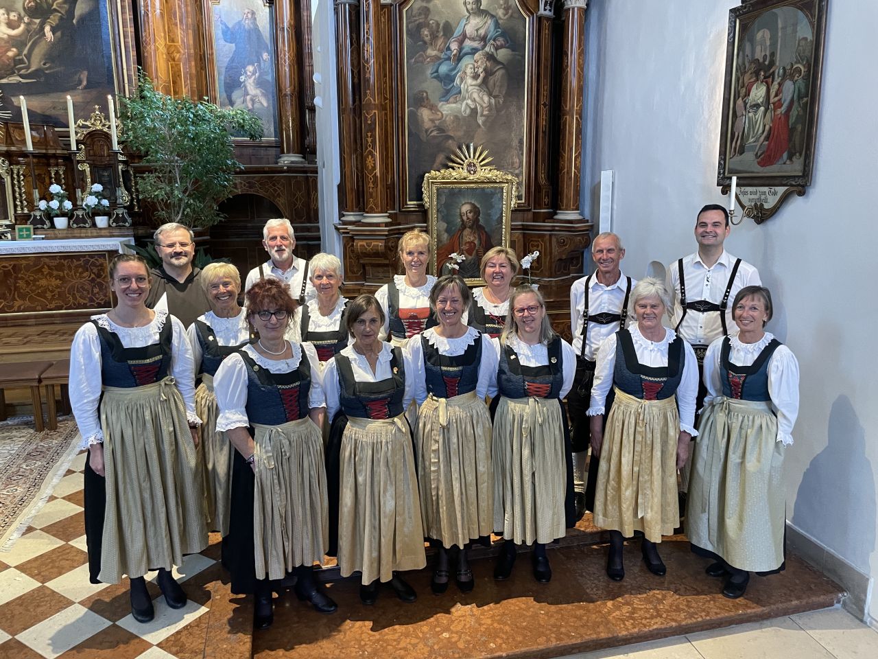 Gottesdienstgestaltung beim Ausflug nach Wien 2024