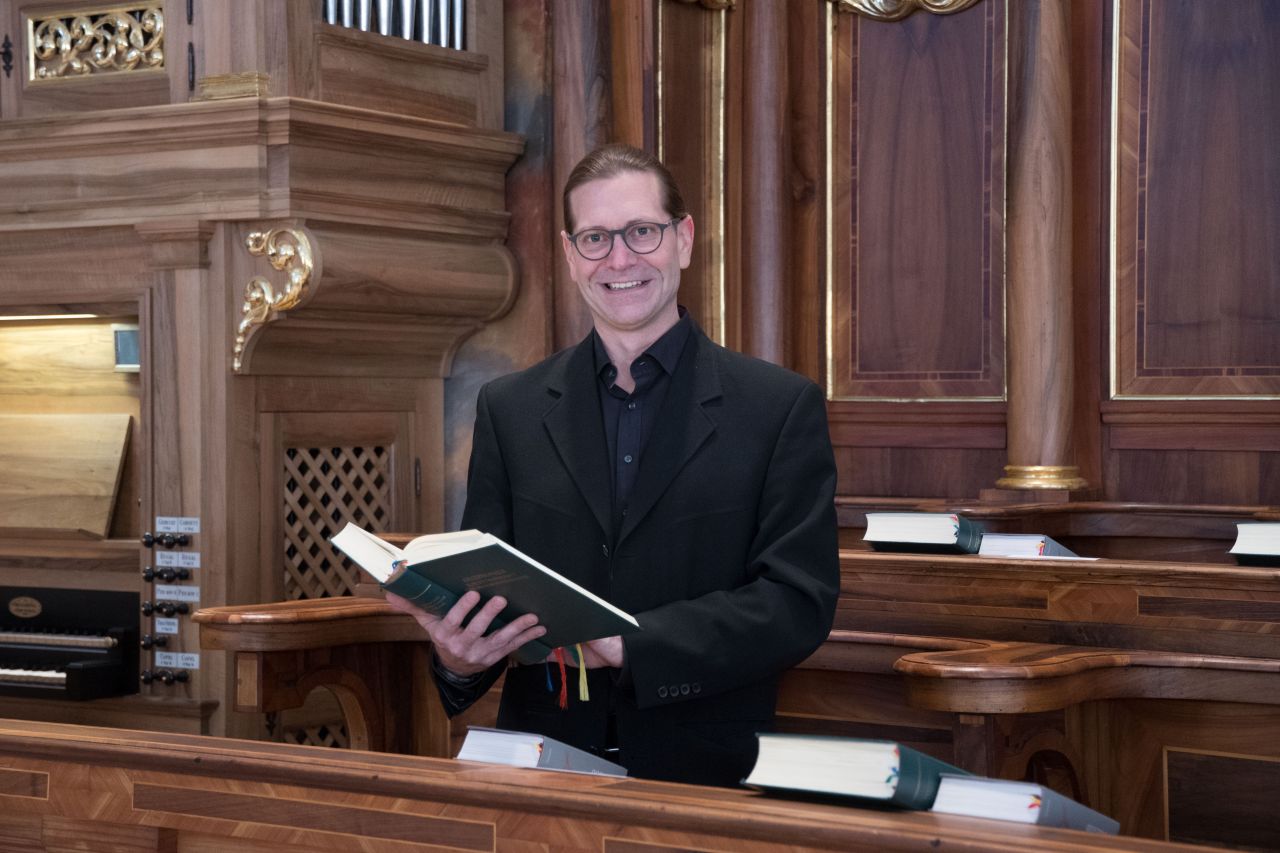 Chorleiter Joachim Mayer