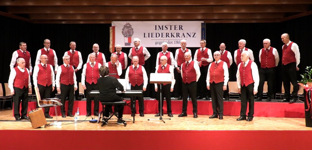 Der Imster Liederkranz beim Konzert am 17.5.2025