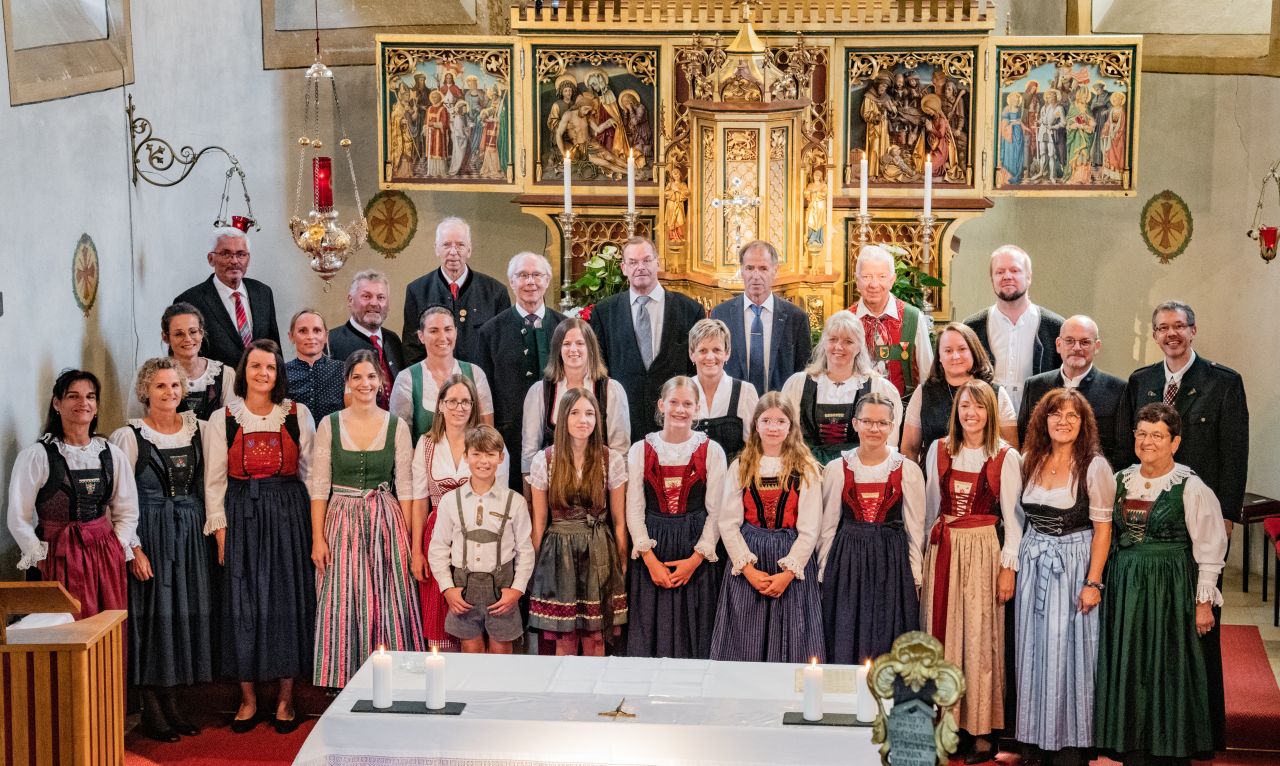 Kirchenchor Grafendorf am 24.08.2025 - 100 Jahr Feier