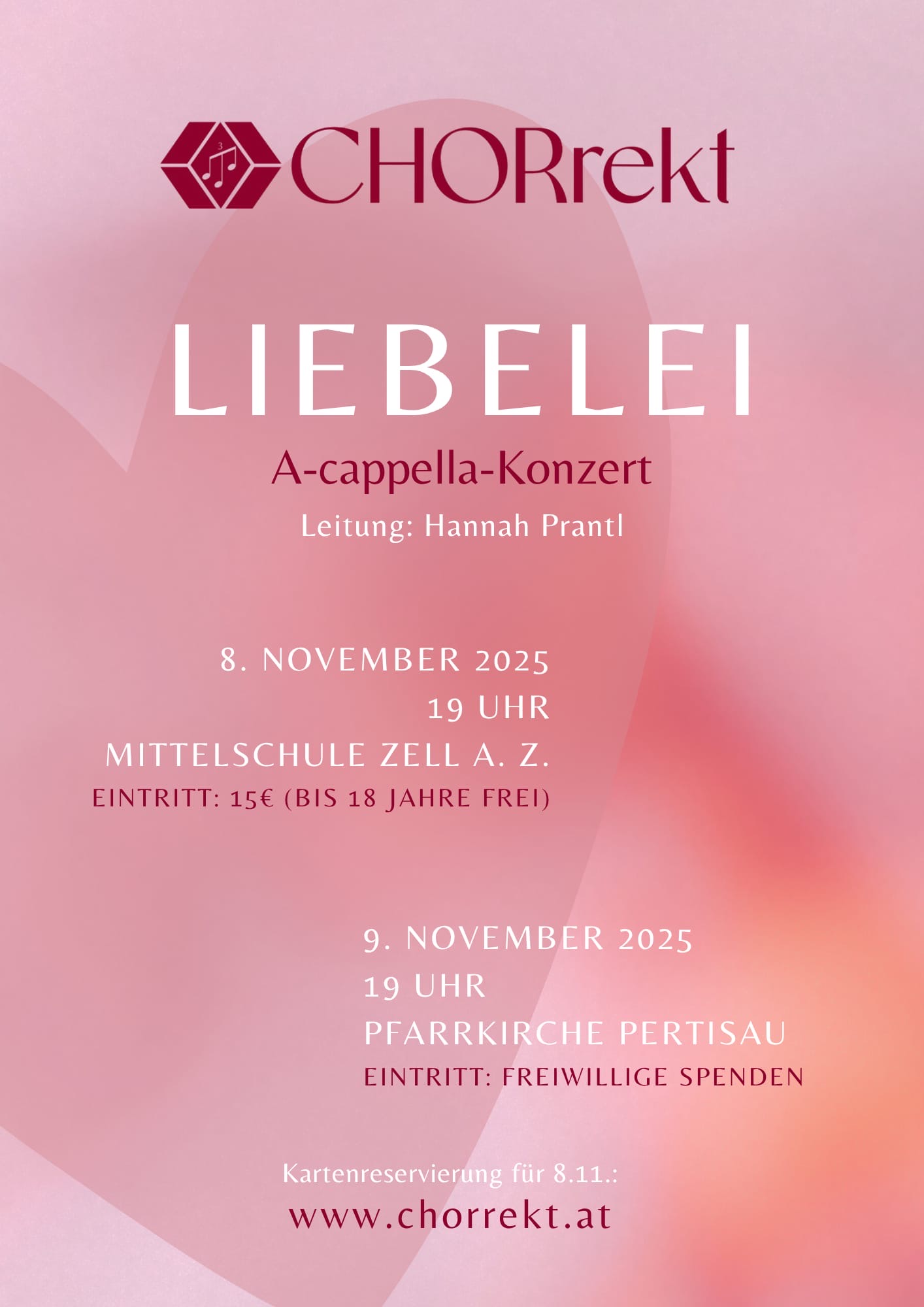 „Liebelei“ - A-capella-Konzert