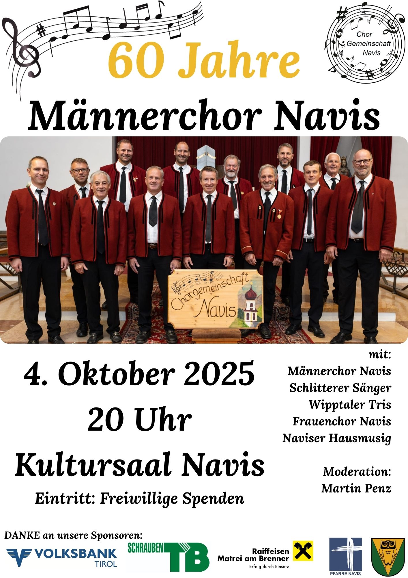 60 Jahre Männerchor Navis