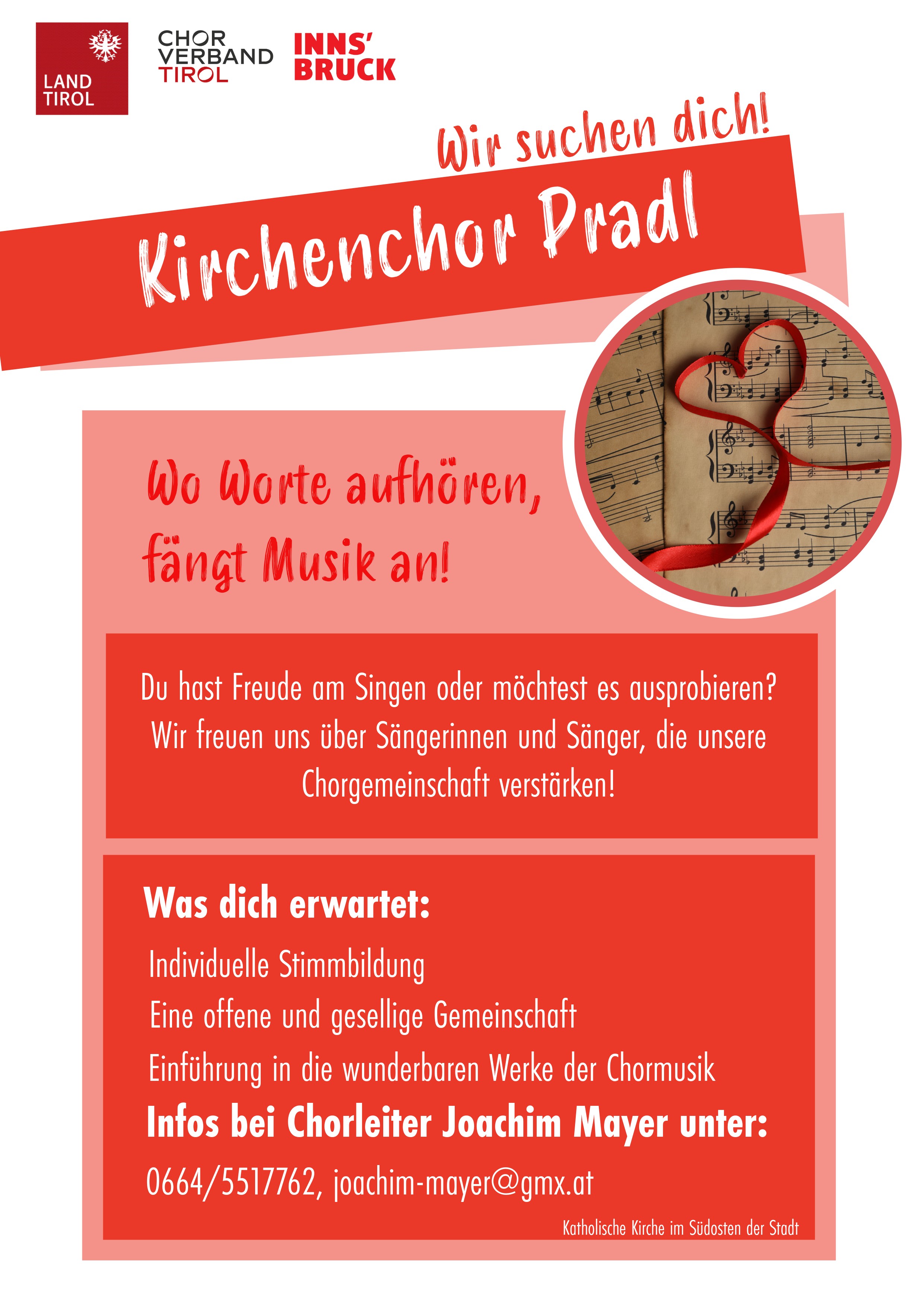 Wir nehmen neue Mitglieder auf 