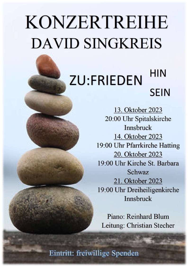 Konzertreihe David Singkreis