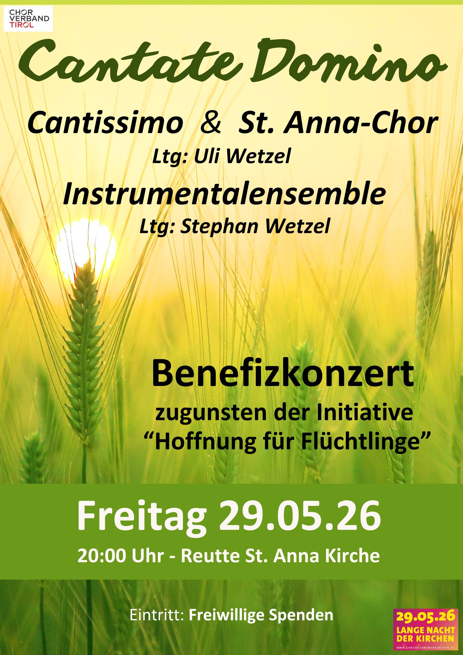 Benefizkonzert Reutte