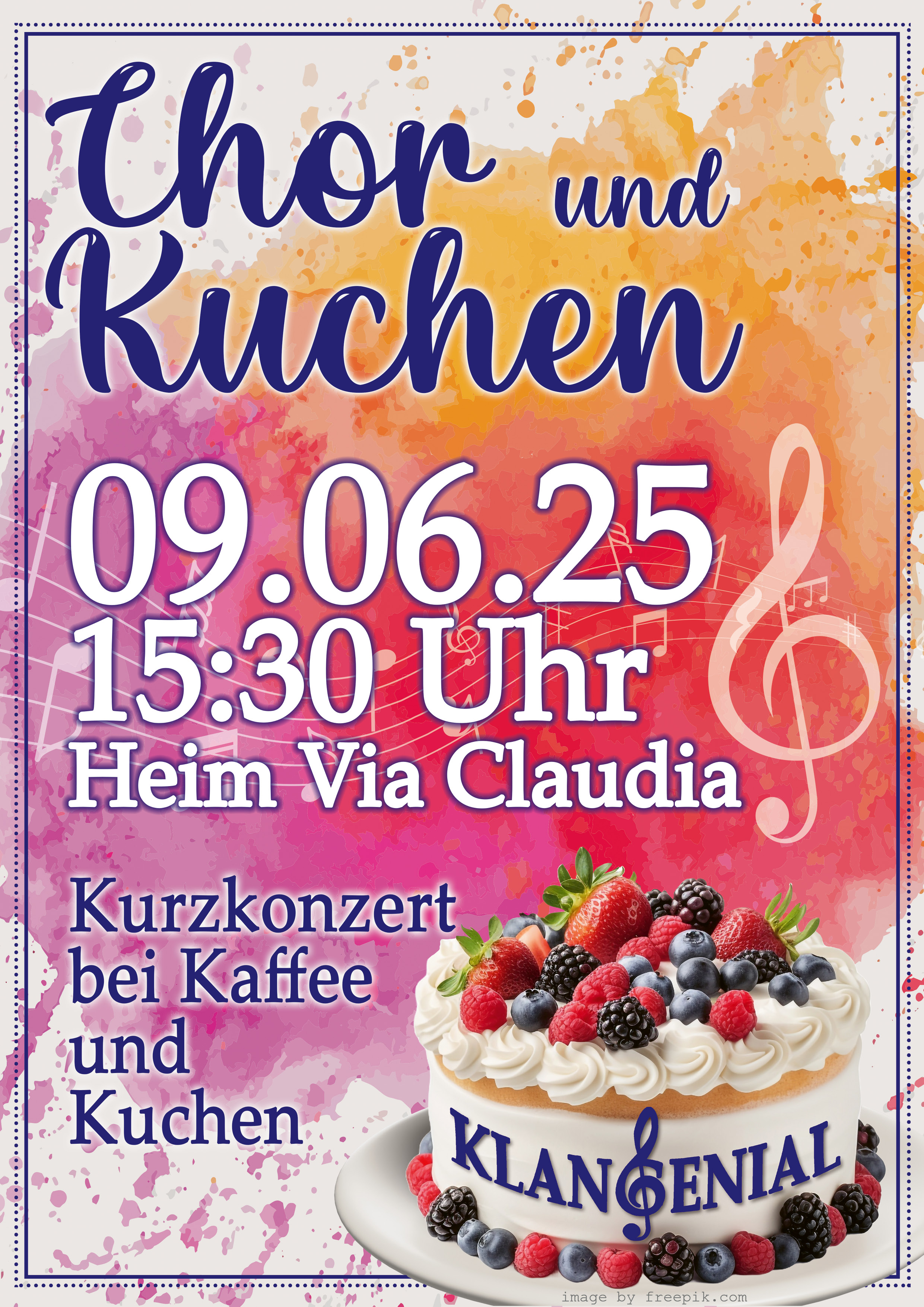 Chor und Kuchen