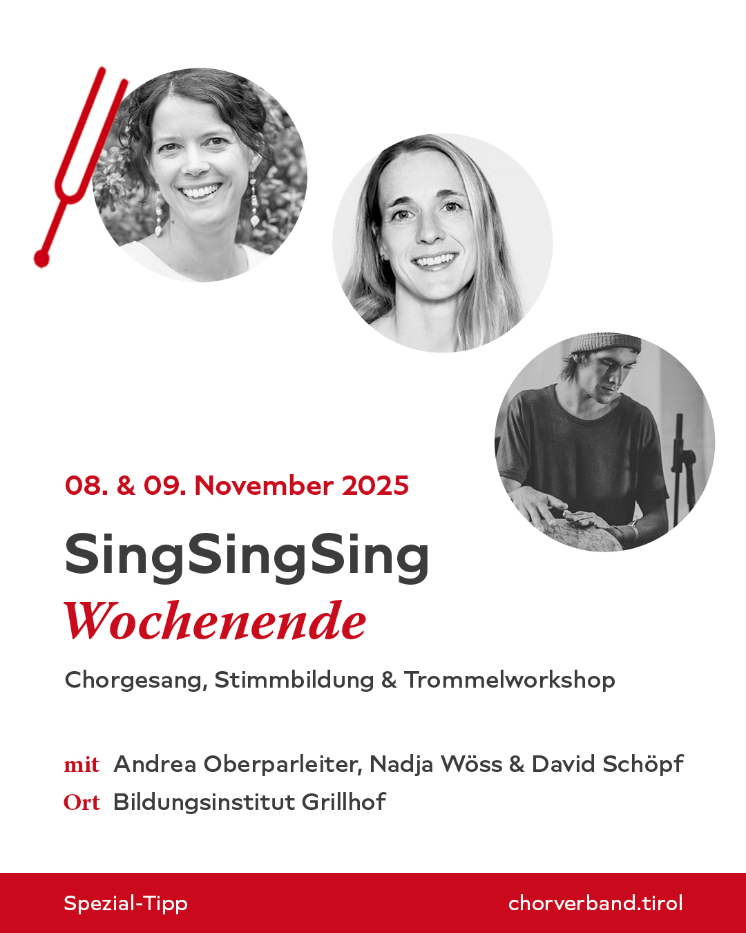 singsingsing wochenende 08 nov 2025