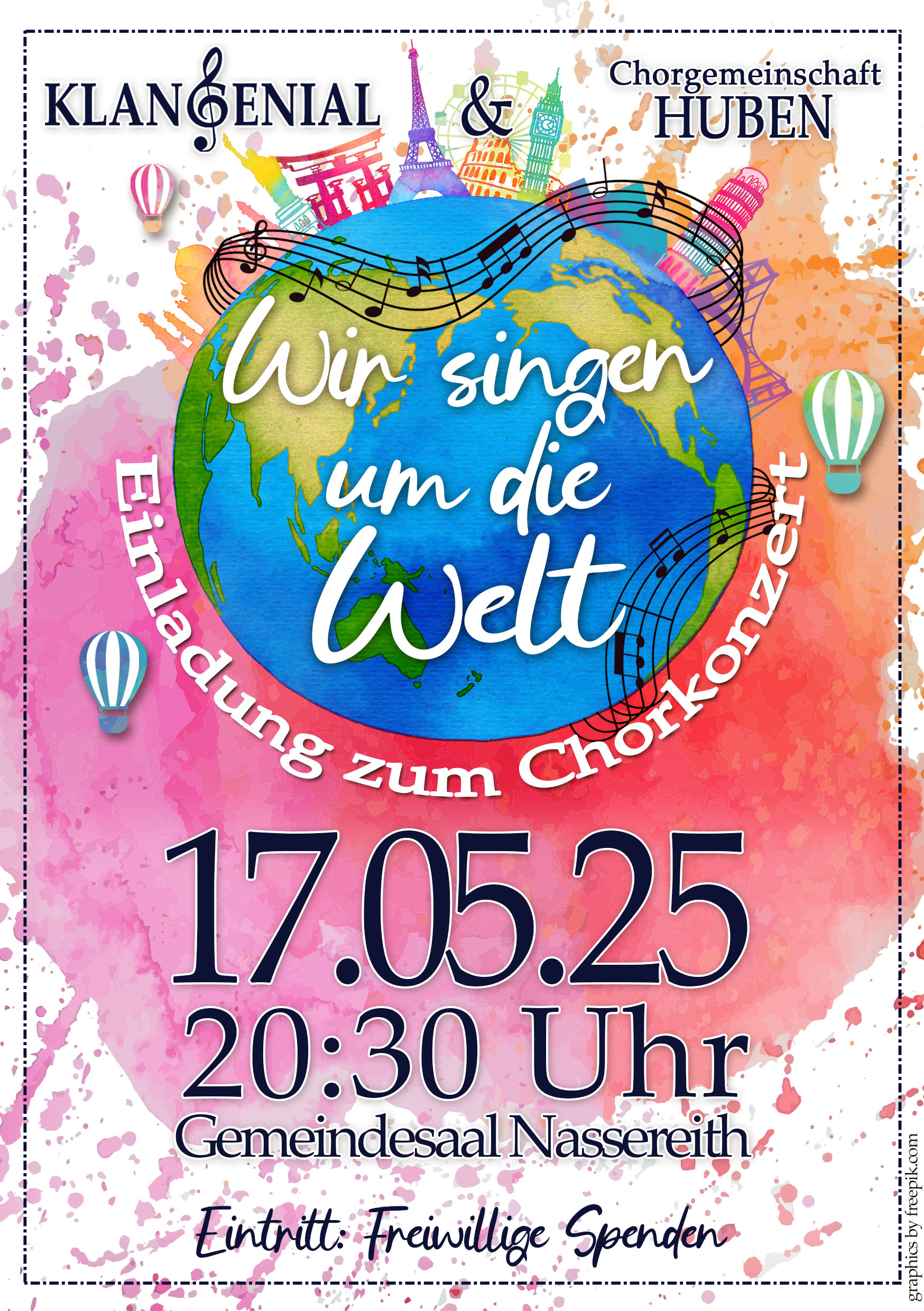 Wir singen um die Welt