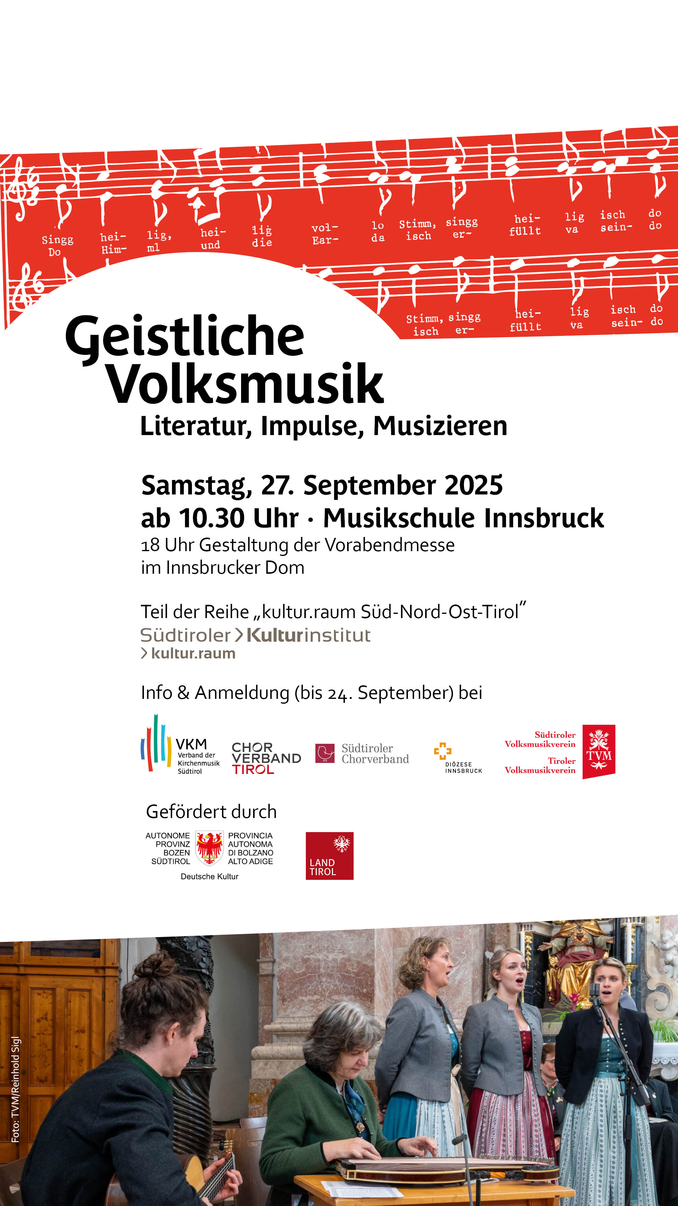 geistliche volksmusik 27 sept 2025