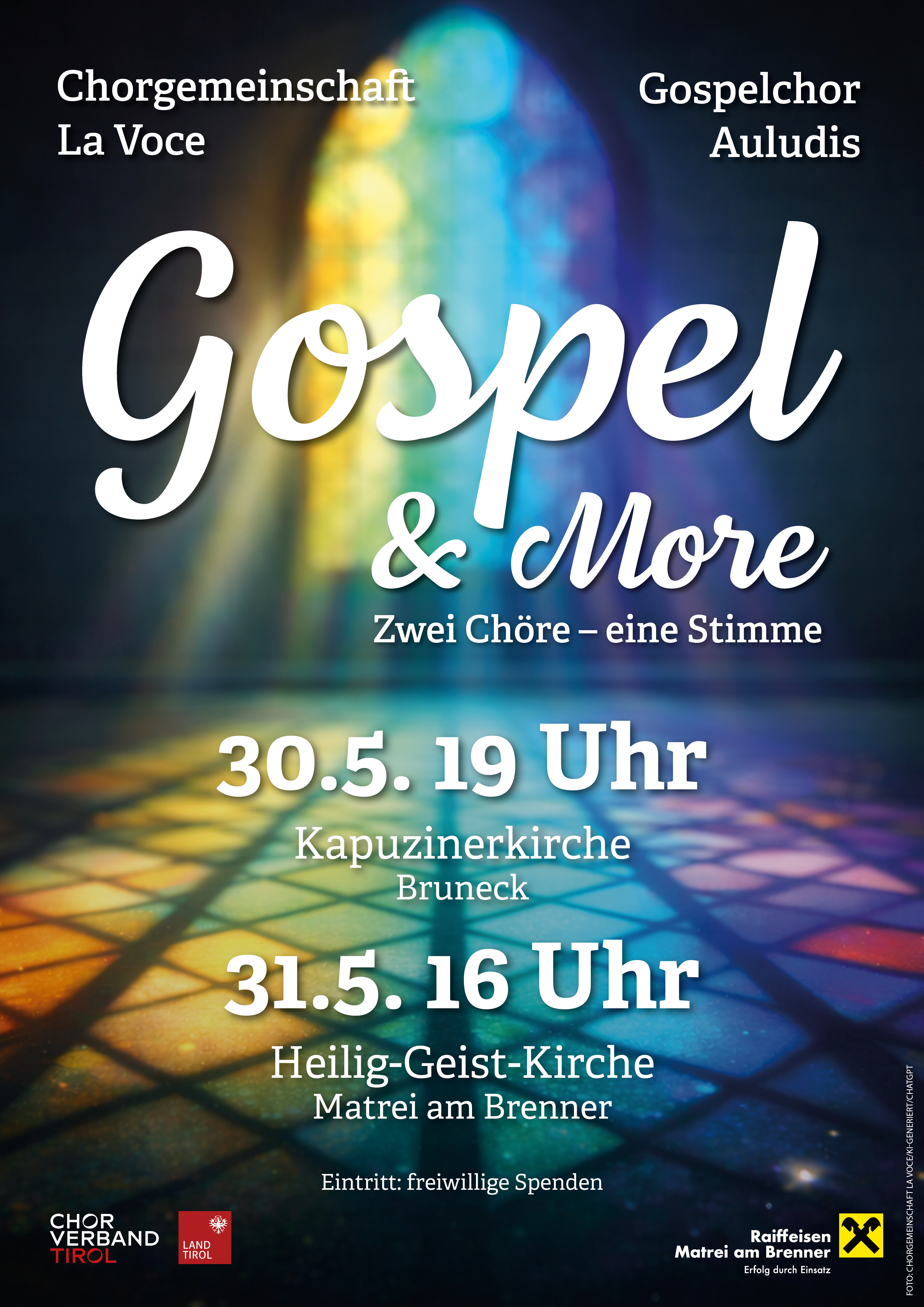 Gospel & More – Zwei Chöre – eine Stimme