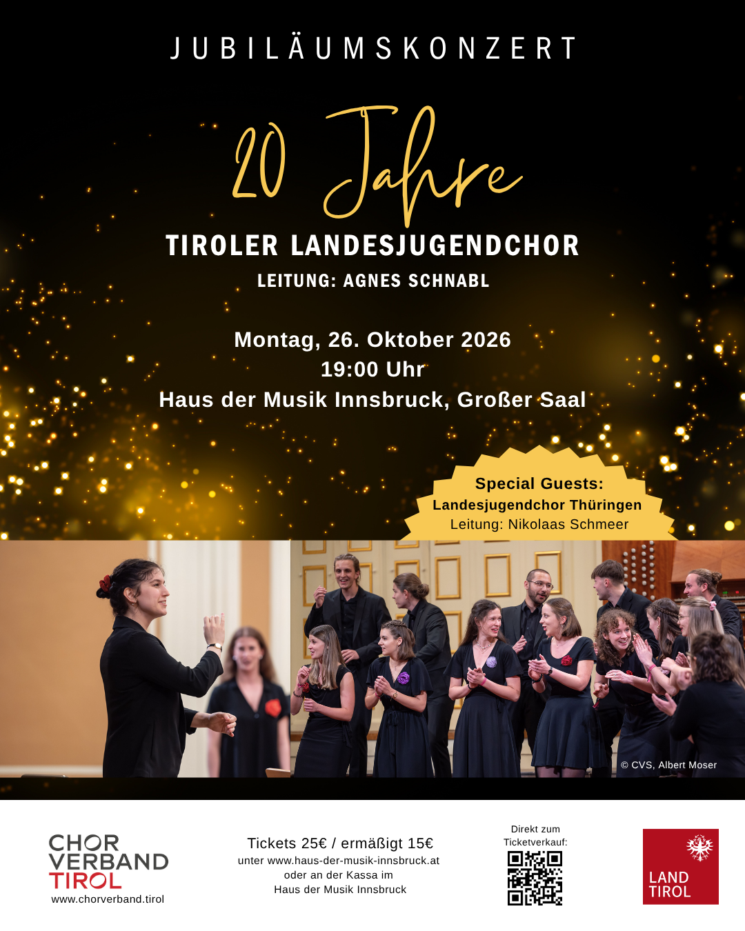 tiroler landesjugendchor konzert 26 okt 2026