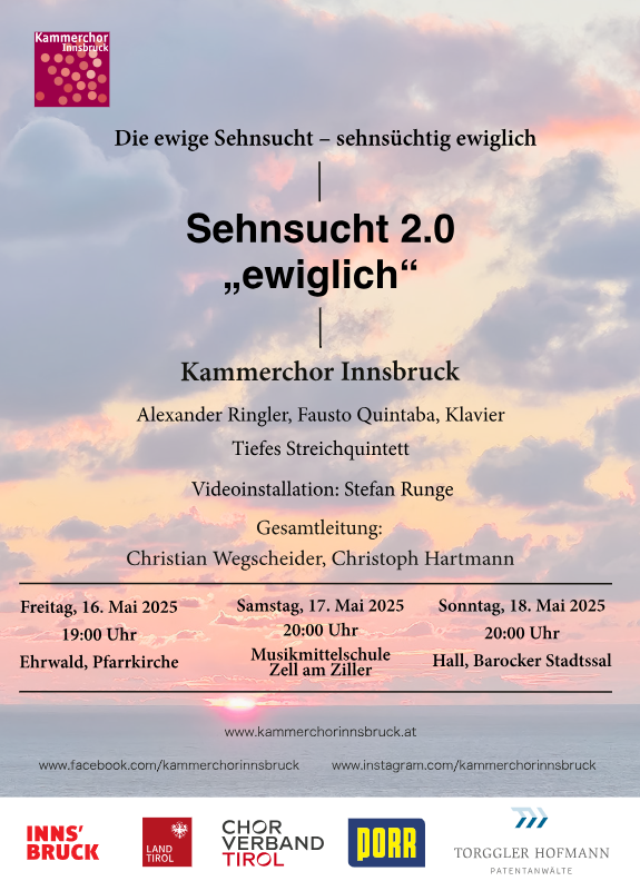 kammerchor innsbruck 17 mai 2025