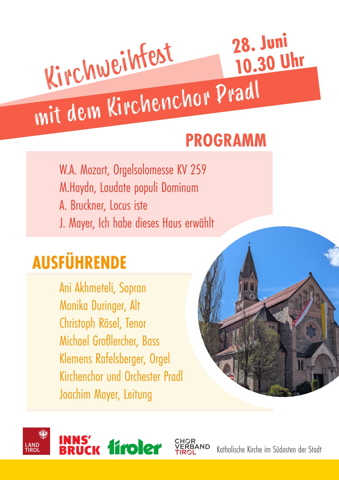 Mozarts Orgelsolomesse zum Kirchweihfest