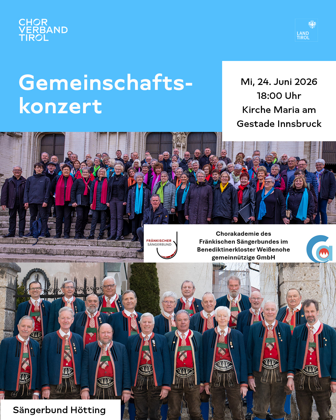 saengerbund hoetting gemeinschaftskonzert 24 juni 2026