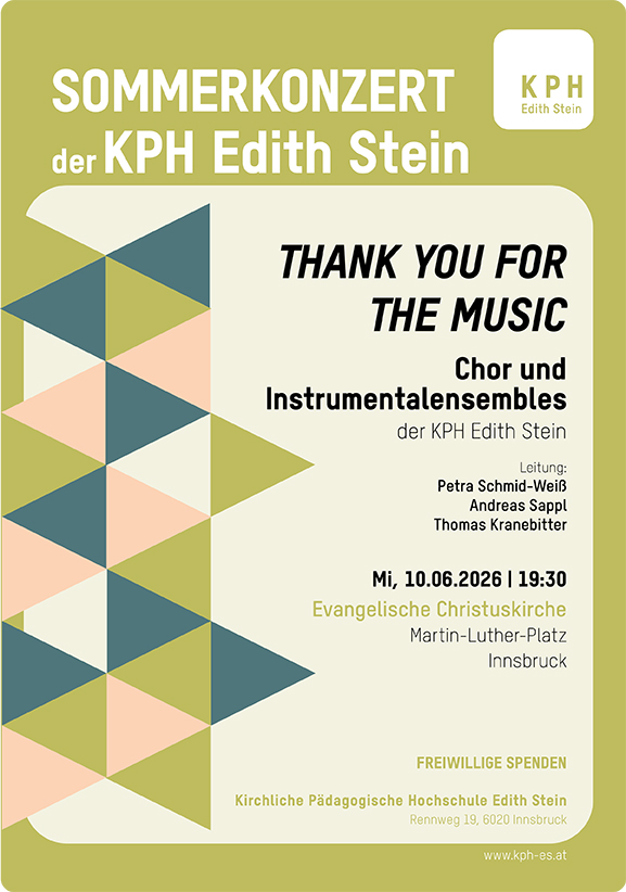 chor der kph edith stein 10 juni 2026