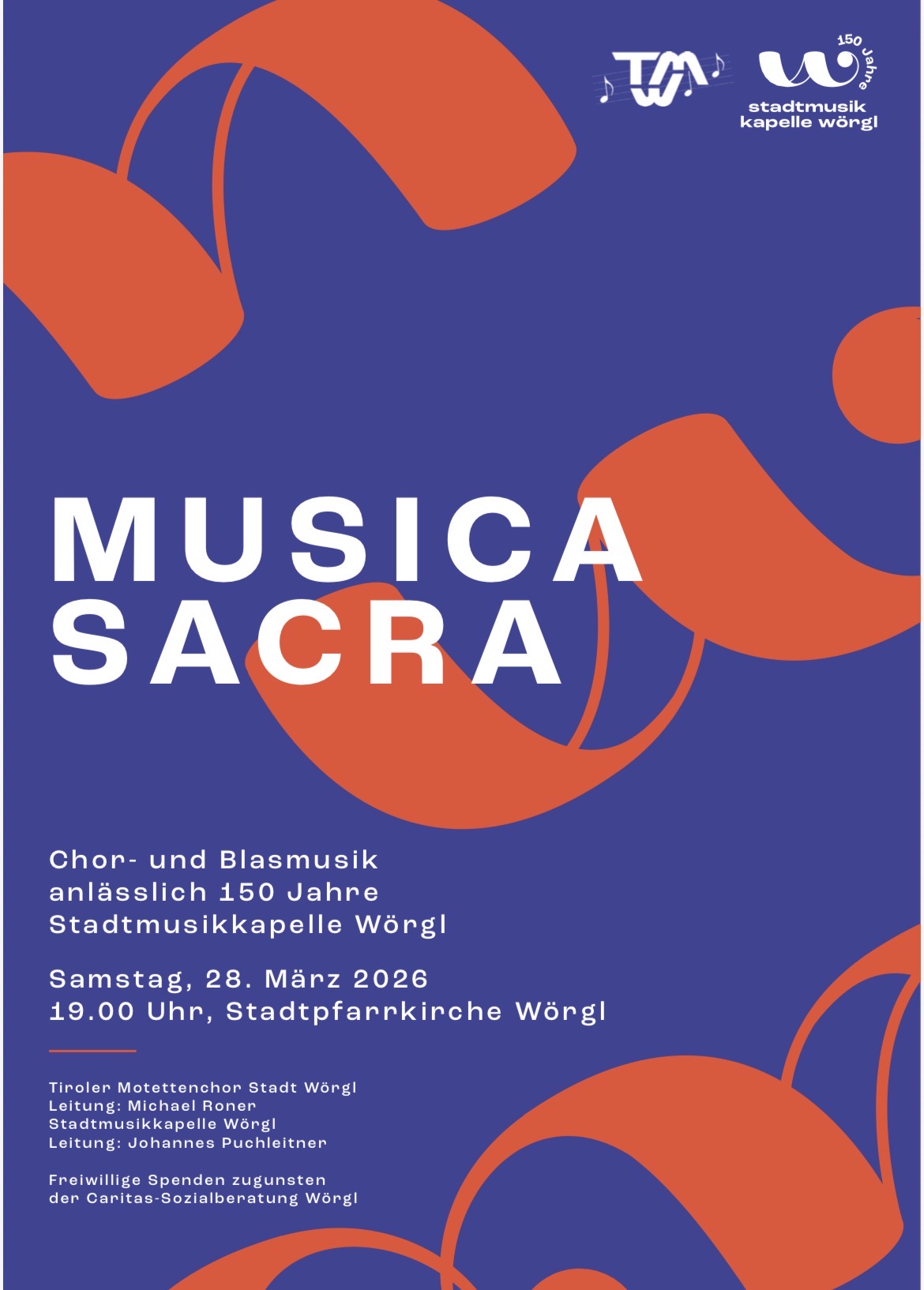 Musica sacra - Chor- und Blasmusik für den guten Zweck