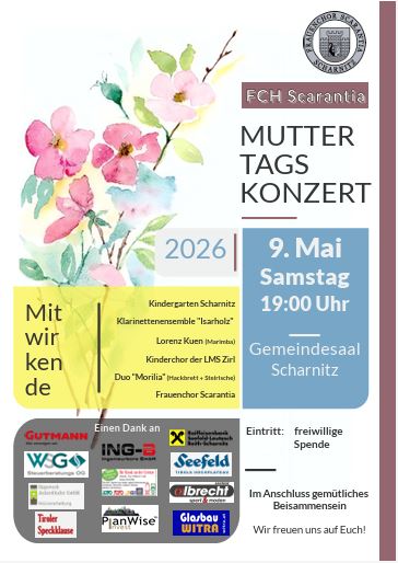 Muttertagskonzert des FC Scarantia
