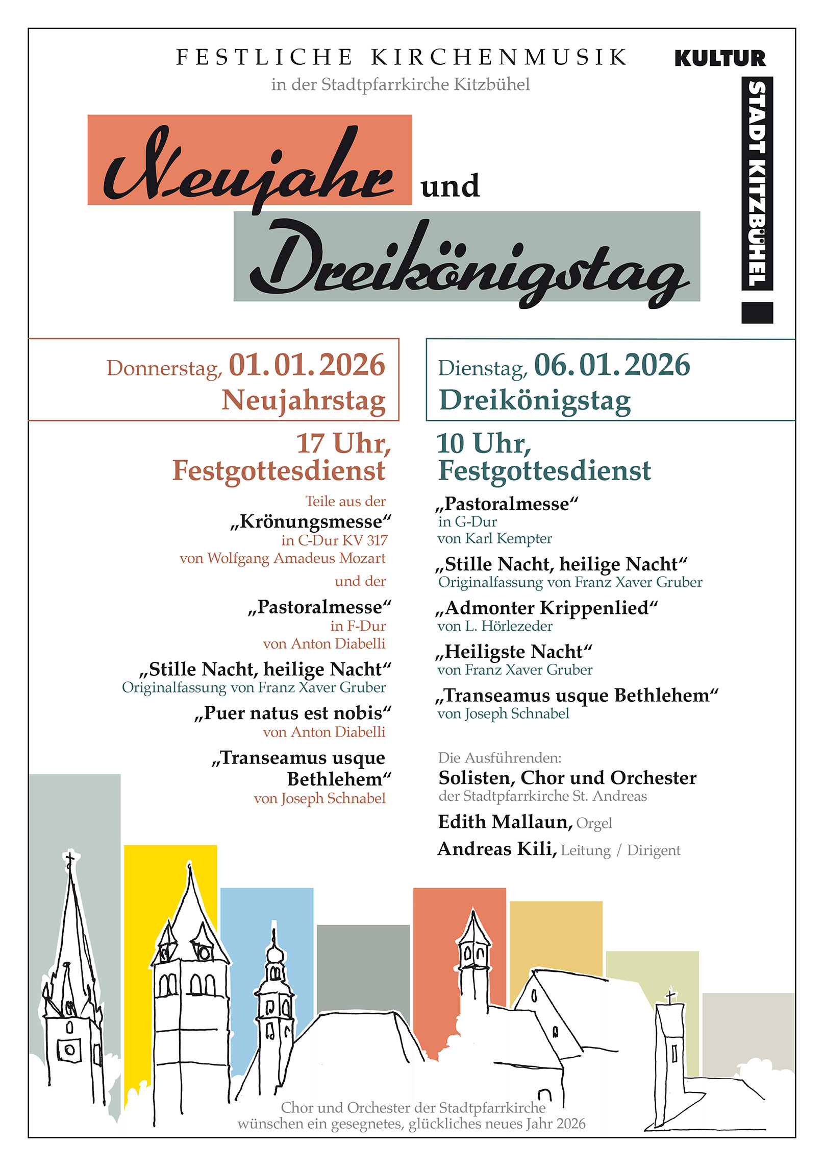 Kirchenmusik zu Dreikönig