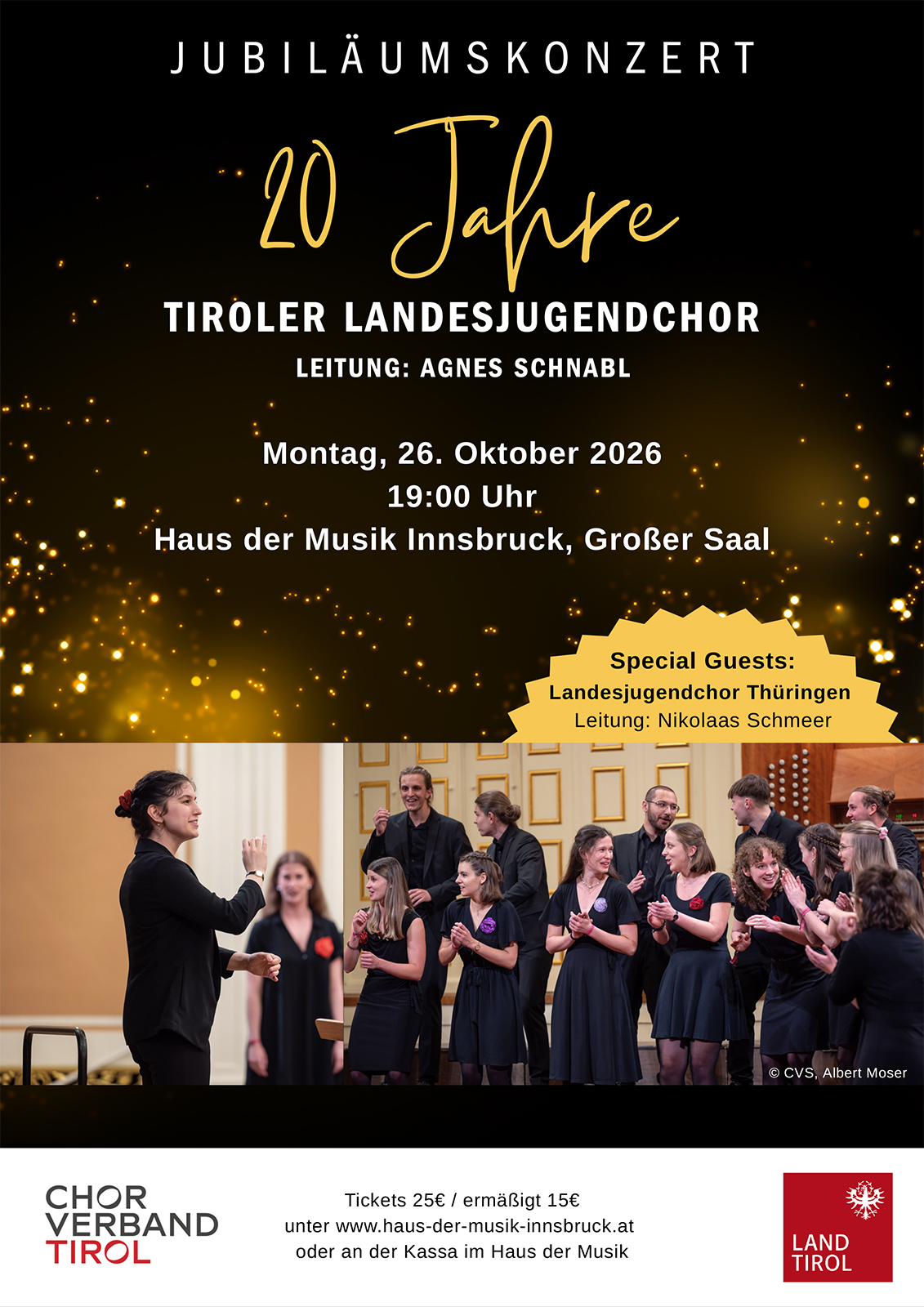 tiroler landesjugendchor konzert 26 okt 2026