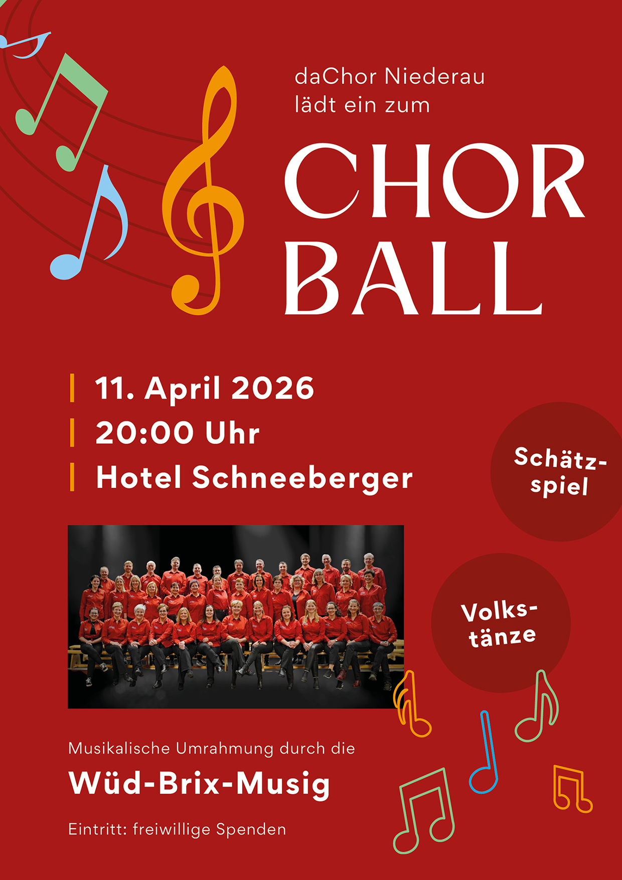 "daChor Niederau" - Chorball