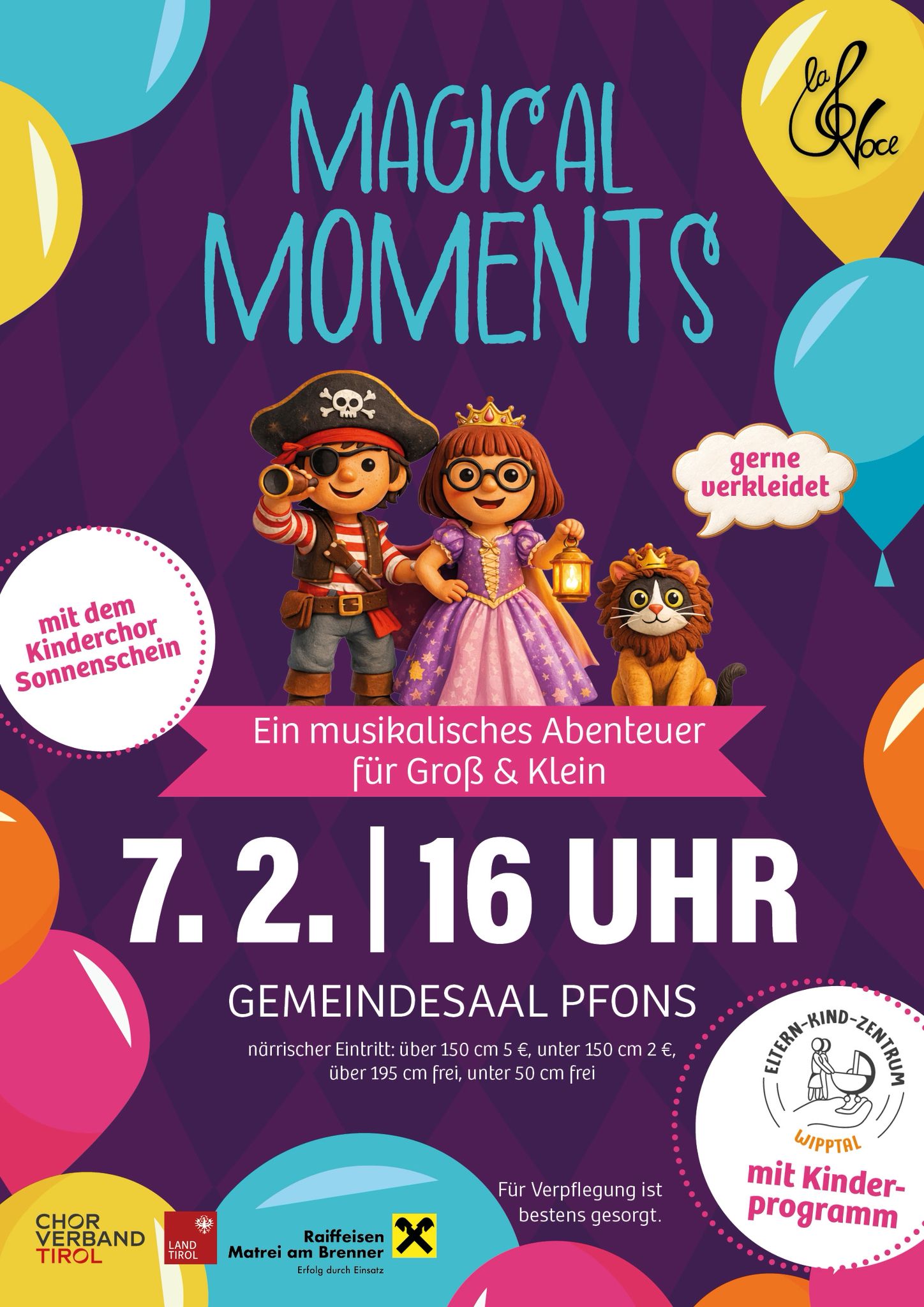 Magical moments - ein musikalisches Abenteuer für Groß & Klein