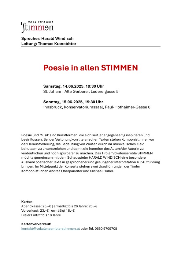 Stimmen