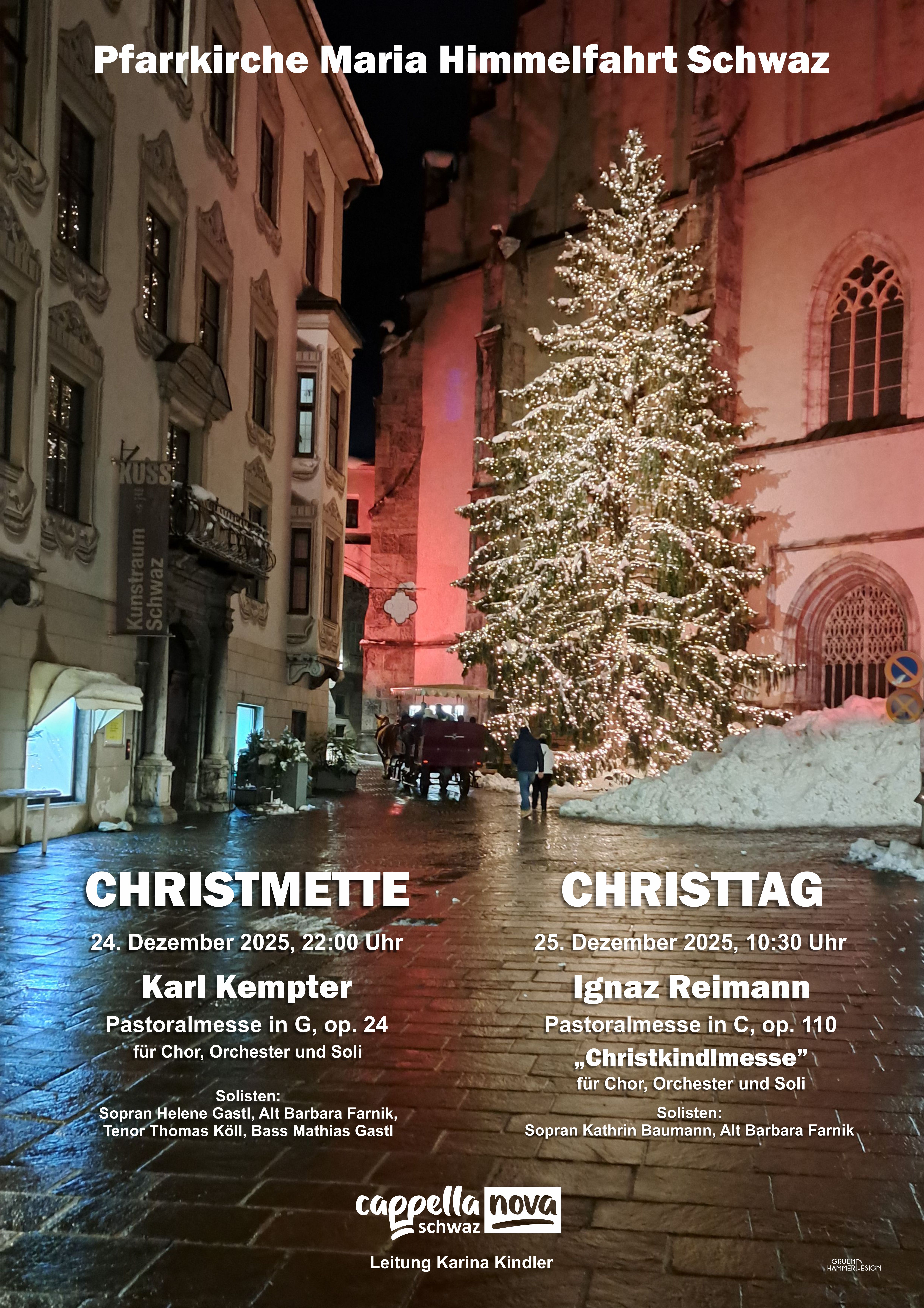 Einladung zur Christmette 24.12.2025