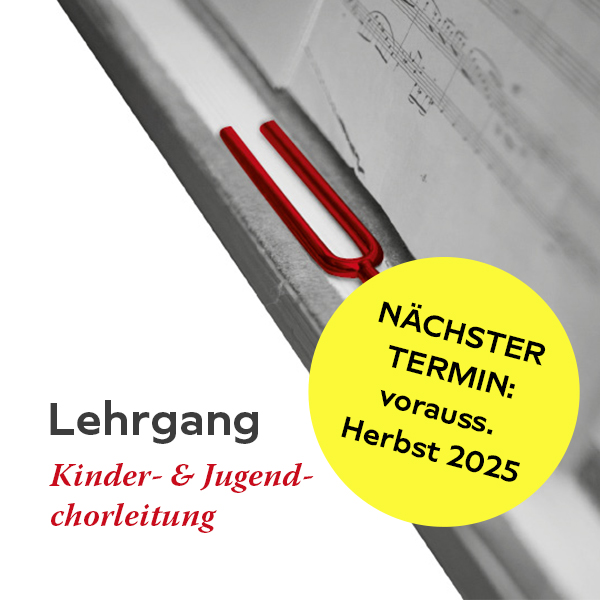 Lehrgang Kinder- und Jugendchorleitung 2025/2026