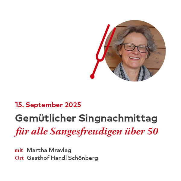 singen 50 plus sept 2025