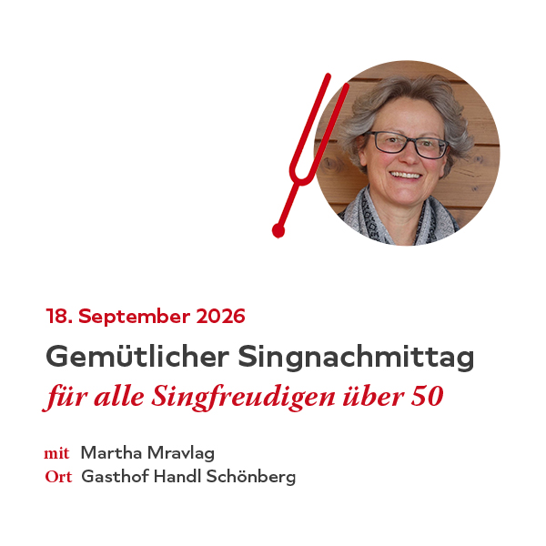 singnachmittag 18 sept 2026