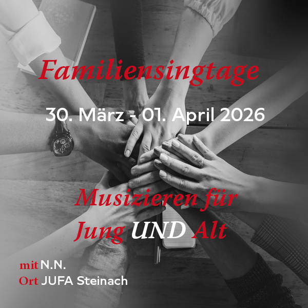 Familiensingtage